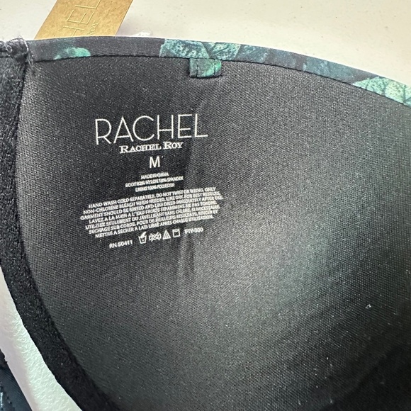 Rachel Roy Women’s Floral Bikini Top Size M - Picture 5 of 5